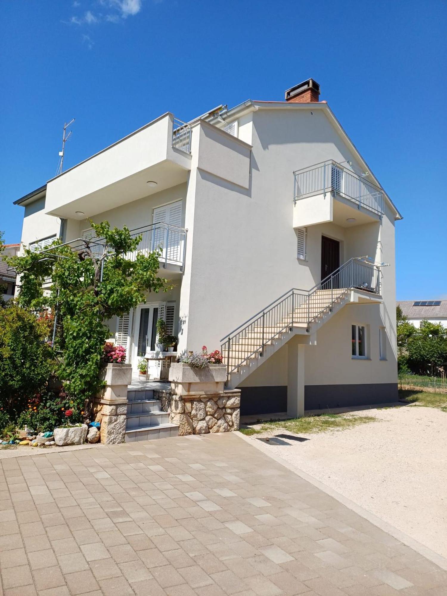 Apartment Vidas Novalja Exterior foto